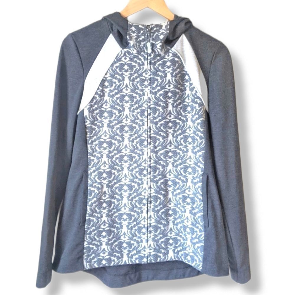 Anthropologie floral walking jacket sz M